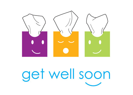 Customizable get well cards